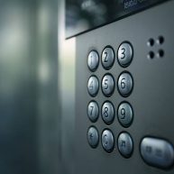 Electric Bell System with button panel. Electric Bell System with button panel.